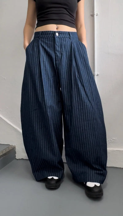 Striped Scimitar Pants