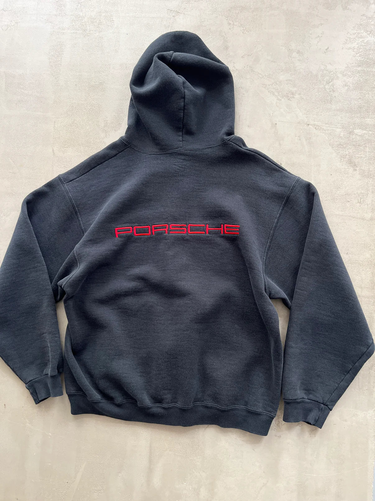 Vintage Unisex "Porsche" Zip-Up Hoodie