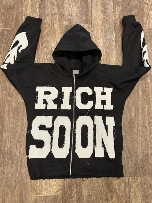 RICH SOON Zip-Up Hoodie