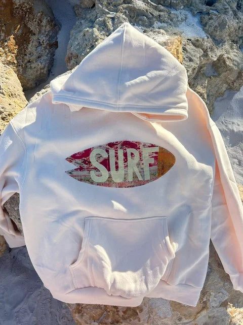 Blush Surf Hoodie